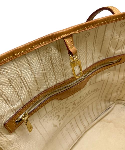 LOUIS VUITTON（ルイ ヴィトン）LOUIS VUITTON (ルイ ヴィトン) ダミエ・アズール ネヴァーフルMM ローズ・バレリーヌ ベージュ×グレーの古着・服飾アイテム