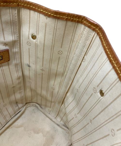 LOUIS VUITTON（ルイ ヴィトン）LOUIS VUITTON (ルイ ヴィトン) ダミエ・アズール ネヴァーフルMM ローズ・バレリーヌ ベージュ×グレーの古着・服飾アイテム
