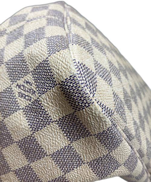 LOUIS VUITTON（ルイ ヴィトン）LOUIS VUITTON (ルイ ヴィトン) ダミエ・アズール ネヴァーフルMM ローズ・バレリーヌ ベージュ×グレーの古着・服飾アイテム