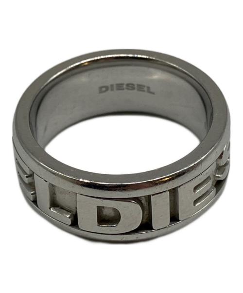 DIESEL（ディーゼル）DIESEL (ディーゼル) ロゴリング シルバー サイズ:16号の古着・服飾アイテム