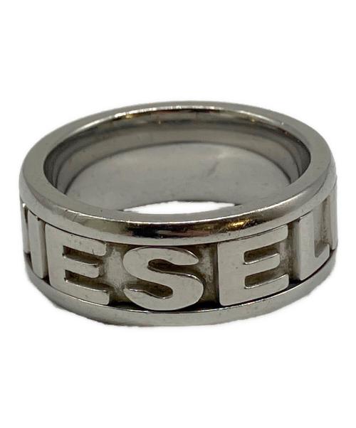 DIESEL（ディーゼル）DIESEL (ディーゼル) ロゴリング シルバー サイズ:16号の古着・服飾アイテム