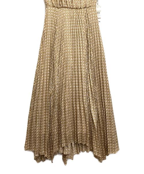 Snidel（スナイデル）Snidel (スナイデル) ノースリーブ・キャミソールワンピース ベージュ サイズ:SIZE Free 未使用品の古着・服飾アイテム