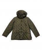 Traditional Weatherwearトラディショナルウェザーウェア）の古着「キルティングジャケット」｜グリーン