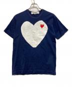 COMME des GARCONSコムデギャルソン）の古着「半袖カットソー」｜ネイビー