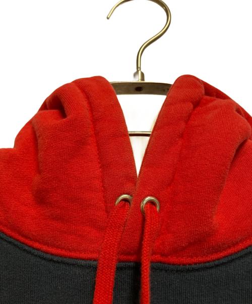 SUPREME（シュプリーム）SUPREME (シュプリーム) クラシックロゴフーディー ネイビー×レッド サイズ:MEDIUMの古着・服飾アイテム