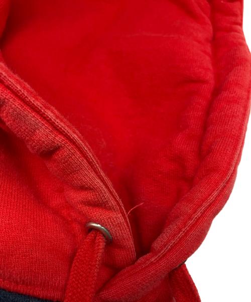 SUPREME（シュプリーム）SUPREME (シュプリーム) クラシックロゴフーディー ネイビー×レッド サイズ:MEDIUMの古着・服飾アイテム
