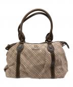 BURBERRY LONDON BLUE LABELバーバリーロンドンブルーレーベル）の古着「ハンドバッグ」｜ブラウン
