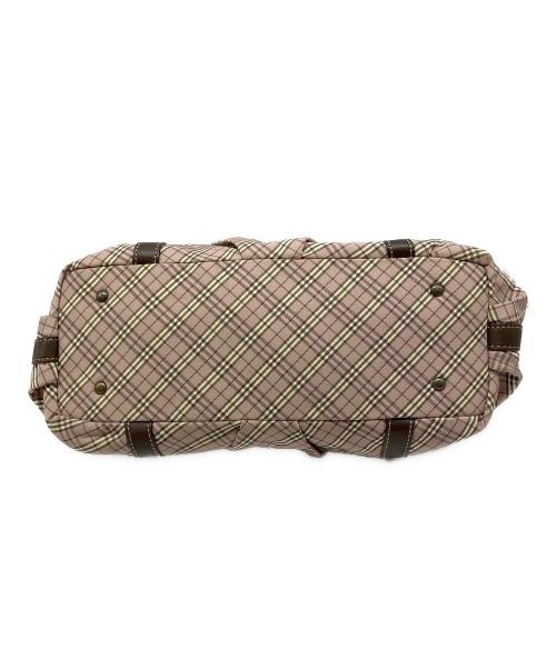 BURBERRY LONDON BLUE LABEL（バーバリーロンドンブルーレーベル）BURBERRY LONDON BLUE LABEL (バーバリーロンドンブルーレーベル) ハンドバッグ ブラウンの古着・服飾アイテム