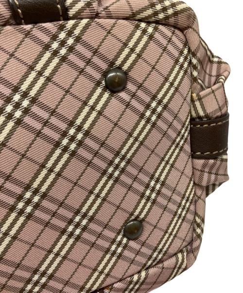 BURBERRY LONDON BLUE LABEL（バーバリーロンドンブルーレーベル）BURBERRY LONDON BLUE LABEL (バーバリーロンドンブルーレーベル) ハンドバッグ ブラウンの古着・服飾アイテム