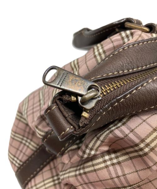 BURBERRY LONDON BLUE LABEL（バーバリーロンドンブルーレーベル）BURBERRY LONDON BLUE LABEL (バーバリーロンドンブルーレーベル) ハンドバッグ ブラウンの古着・服飾アイテム