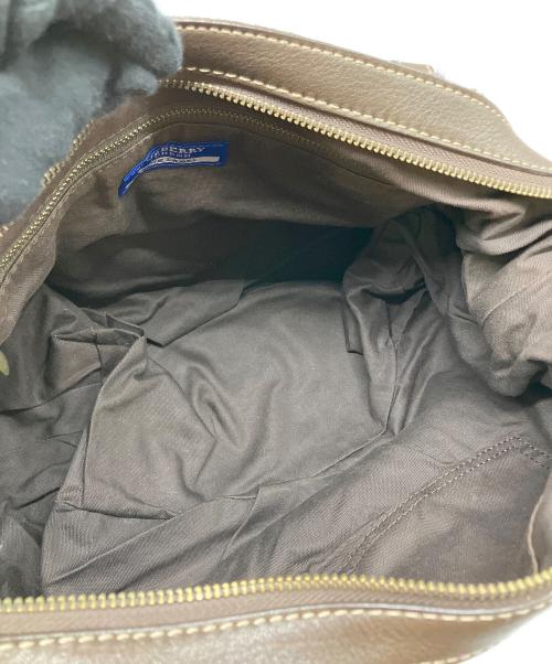 BURBERRY LONDON BLUE LABEL（バーバリーロンドンブルーレーベル）BURBERRY LONDON BLUE LABEL (バーバリーロンドンブルーレーベル) ハンドバッグ ブラウンの古着・服飾アイテム