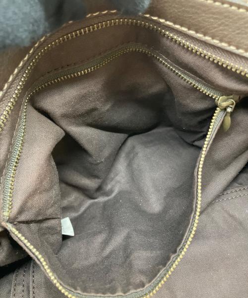 BURBERRY LONDON BLUE LABEL（バーバリーロンドンブルーレーベル）BURBERRY LONDON BLUE LABEL (バーバリーロンドンブルーレーベル) ハンドバッグ ブラウンの古着・服飾アイテム