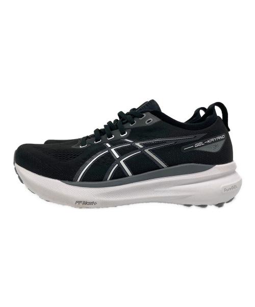 asics（アシックス）asics (アシックス) GEL-KAYANO 31 EXTRA WIDE（ゲル カヤノ 31 エクストラワイド） ブラック×ホワイト サイズ:US 8の古着・服飾アイテム