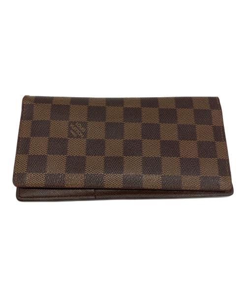 LOUIS VUITTON（ルイ ヴィトン）LOUIS VUITTON (ルイ ヴィトン) ダミエ ポルトフォイユ・ブラザ ブラウンの古着・服飾アイテム
