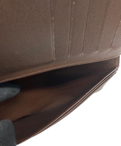 LOUIS VUITTON（ルイ ヴィトン）LOUIS VUITTON (ルイ ヴィトン) ダミエ ポルトフォイユ・ブラザ ブラウンの古着・服飾アイテム