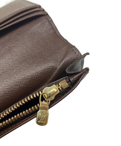 LOUIS VUITTON（ルイ ヴィトン）LOUIS VUITTON (ルイ ヴィトン) ダミエ ポルトフォイユ・ブラザ ブラウンの古着・服飾アイテム