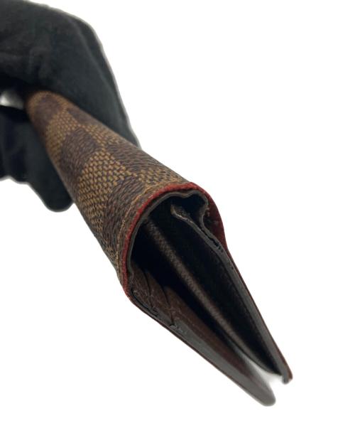 LOUIS VUITTON（ルイ ヴィトン）LOUIS VUITTON (ルイ ヴィトン) ダミエ ポルトフォイユ・ブラザ ブラウンの古着・服飾アイテム