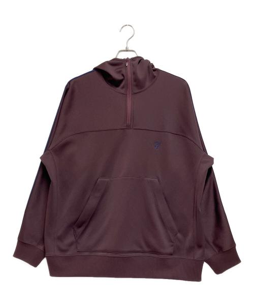 South2 West8（サウスツー ウエストエイト）South2 West8 (サウスツー ウエストエイト) プルオーバーパーカー パープル×ネイビー サイズ:XLの古着・服飾アイテム