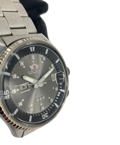 ORIENT（オリエント）ORIENT (オリエント) 腕時計 ブラック×シルバーの古着・服飾アイテム