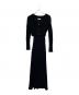 ANDMARY（アンドマリー）の古着「長袖ワンピース」｜ブラック