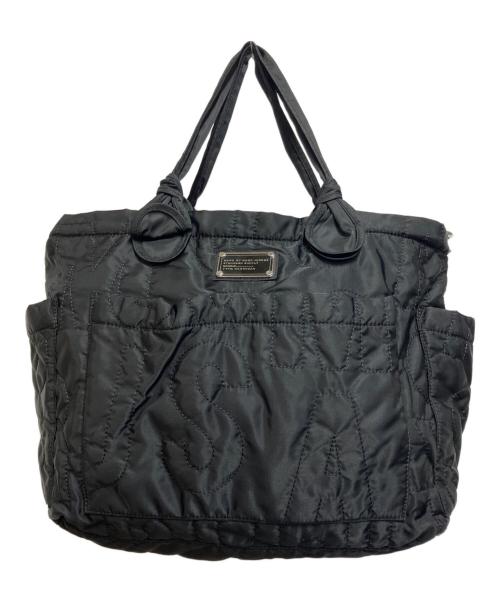 Marc by Marc Jacobs（マークバイマークジェイコブス）Marc by Marc Jacobs (マークバイマークジェイコブス) ロゴキルティング 2WAYショルダートートバッグ ブラックの古着・服飾アイテム