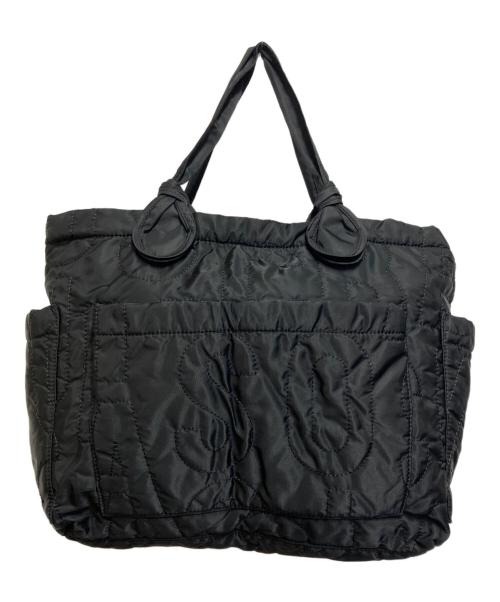 Marc by Marc Jacobs（マークバイマークジェイコブス）Marc by Marc Jacobs (マークバイマークジェイコブス) ロゴキルティング 2WAYショルダートートバッグ ブラックの古着・服飾アイテム