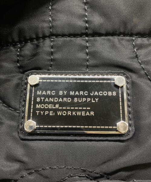 Marc by Marc Jacobs（マークバイマークジェイコブス）Marc by Marc Jacobs (マークバイマークジェイコブス) ロゴキルティング 2WAYショルダートートバッグ ブラックの古着・服飾アイテム
