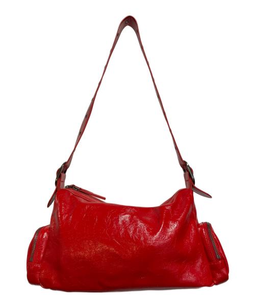 JEANASIS（ジーナシス）JEANASIS (ジーナシス) ワンショルダーバッグ レッドの古着・服飾アイテム