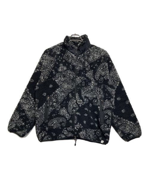 California General Store（カリフォルニアジェネラルストア）California General Store (カリフォルニアジェネラルストア) UNITED ARROWS (ユナイテッドアローズ) ボアジャケット ブラック×ホワイト サイズ:SIZE Mの古着・服飾アイテム