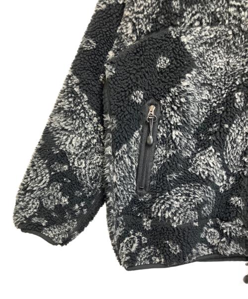 California General Store（カリフォルニアジェネラルストア）California General Store (カリフォルニアジェネラルストア) UNITED ARROWS (ユナイテッドアローズ) ボアジャケット ブラック×ホワイト サイズ:SIZE Mの古着・服飾アイテム