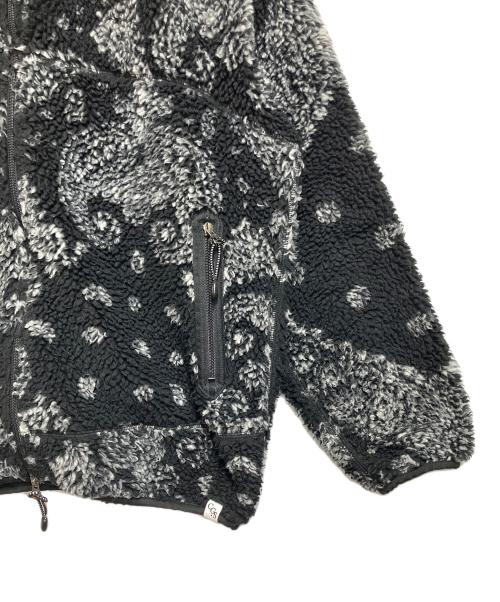 California General Store（カリフォルニアジェネラルストア）California General Store (カリフォルニアジェネラルストア) UNITED ARROWS (ユナイテッドアローズ) ボアジャケット ブラック×ホワイト サイズ:SIZE Mの古着・服飾アイテム