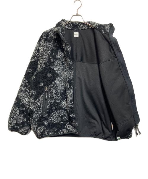 California General Store（カリフォルニアジェネラルストア）California General Store (カリフォルニアジェネラルストア) UNITED ARROWS (ユナイテッドアローズ) ボアジャケット ブラック×ホワイト サイズ:SIZE Mの古着・服飾アイテム
