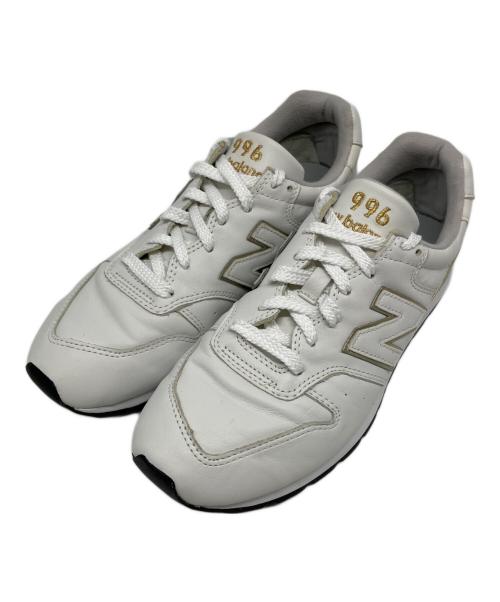 NEW BALANCE（ニューバランス）NEW BALANCE (ニューバランス) ローカットスニーカー ホワイト サイズ:US 8の古着・服飾アイテム