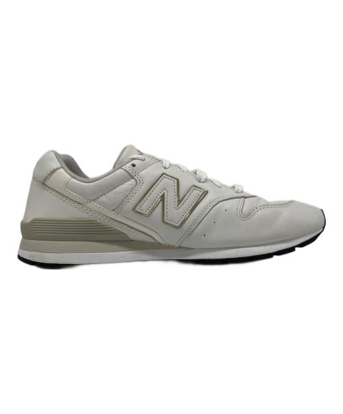 NEW BALANCE（ニューバランス）NEW BALANCE (ニューバランス) ローカットスニーカー ホワイト サイズ:US 8の古着・服飾アイテム