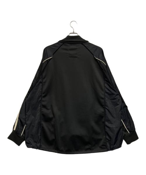 etsinta（エシンタ）etsinta (エシンタ) リメイクドロストオーバージャージ ブラック×ホワイト サイズ:ONE SIZEの古着・服飾アイテム