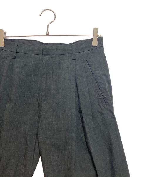 U.A. GreenLabelRelaxing（ユナイテッドアローズグリーンレーベル リラクシング）U.A. GreenLabelRelaxing (ユナイテッドアローズグリーンレーベル リラクシング) ルミレットウール ルーズ テーパード パンツ ブラック サイズ:Sの古着・服飾アイテム