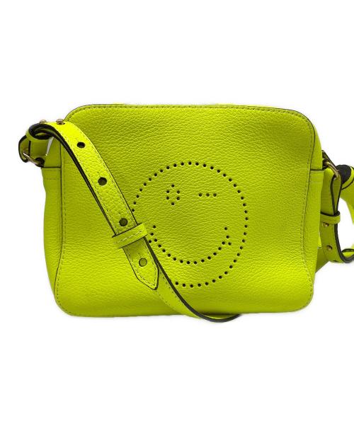 CARDS（カードズ）CARDS (カードズ) ANYA HINDMARCH (アニヤ・ハインドマーチ) ショルダーバッグ イエローの古着・服飾アイテム