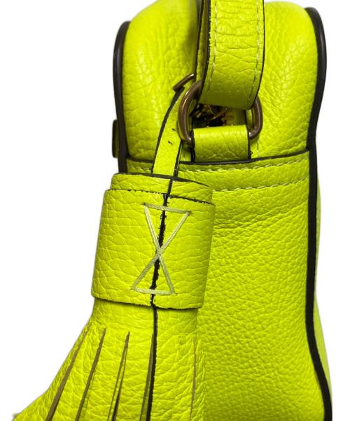 CARDS（カードズ）CARDS (カードズ) ANYA HINDMARCH (アニヤ・ハインドマーチ) ショルダーバッグ イエローの古着・服飾アイテム