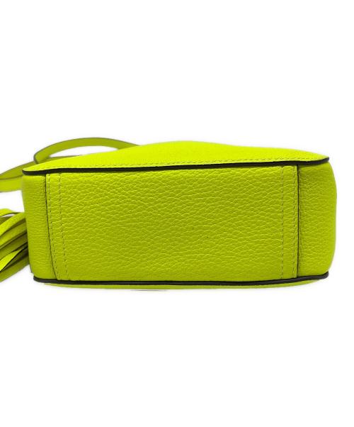 CARDS（カードズ）CARDS (カードズ) ANYA HINDMARCH (アニヤ・ハインドマーチ) ショルダーバッグ イエローの古着・服飾アイテム