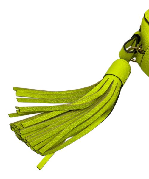 CARDS（カードズ）CARDS (カードズ) ANYA HINDMARCH (アニヤ・ハインドマーチ) ショルダーバッグ イエローの古着・服飾アイテム