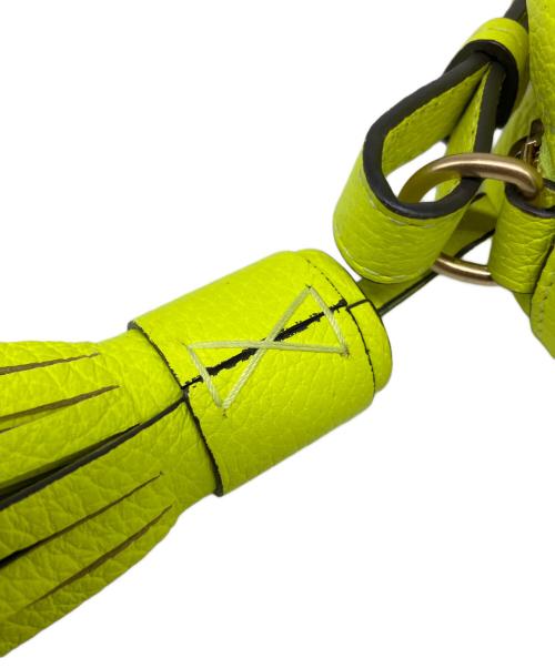 CARDS（カードズ）CARDS (カードズ) ANYA HINDMARCH (アニヤ・ハインドマーチ) ショルダーバッグ イエローの古着・服飾アイテム