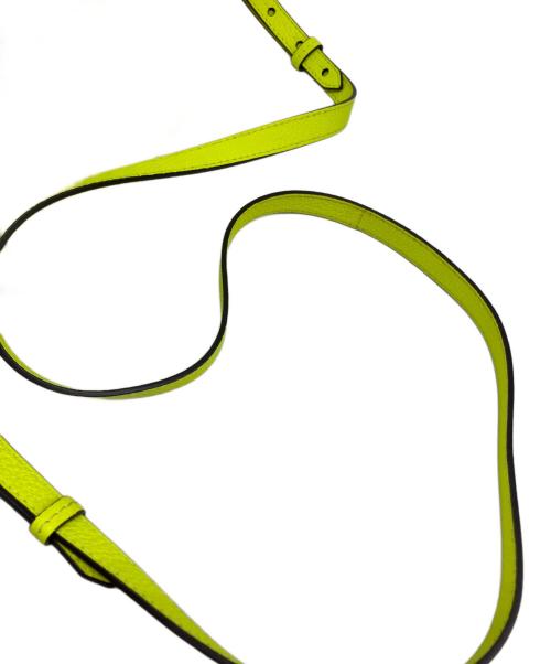 CARDS（カードズ）CARDS (カードズ) ANYA HINDMARCH (アニヤ・ハインドマーチ) ショルダーバッグ イエローの古着・服飾アイテム