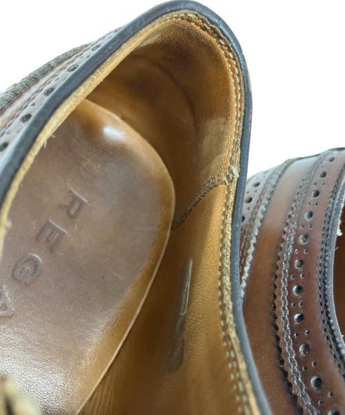 REGAL（リーガル）REGAL (リーガル) ウィングチップシューズ ブラウン サイズ:24の古着・服飾アイテム