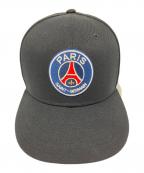 New Era×Paris Saint-Germainニューエラ×パリサンジェルマン）の古着「キャップ」｜ブラック