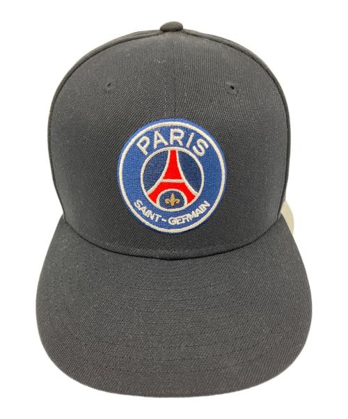 New Era（ニューエラ）New Era (ニューエラ) Paris Saint-Germain (パリサンジェルマン) キャップ ブラックの古着・服飾アイテム
