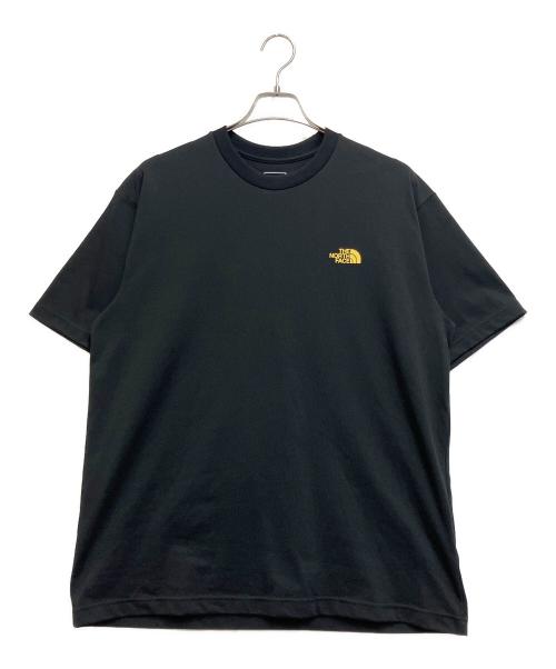 THE NORTH FACE（ザ ノース フェイス）THE NORTH FACE (ザ ノース フェイス) ショートスリーブバックスクエアロゴティー ブラック サイズ:XLの古着・服飾アイテム