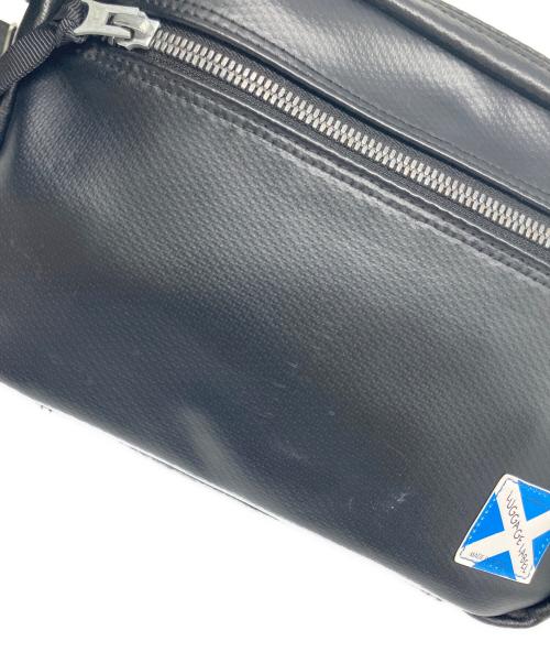 LUGGAGE LABEL（ラゲッジ レーベル）LUGGAGE LABEL (ラゲッジ レーベル) ショルダーバッグ ブラックの古着・服飾アイテム