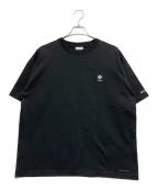 Columbiaコロンビア）の古着「ｻﾝﾗｲｽﾞｴｯｼﾞｸﾞﾗﾌｨｯｸTｼｬﾂ」｜ブラック