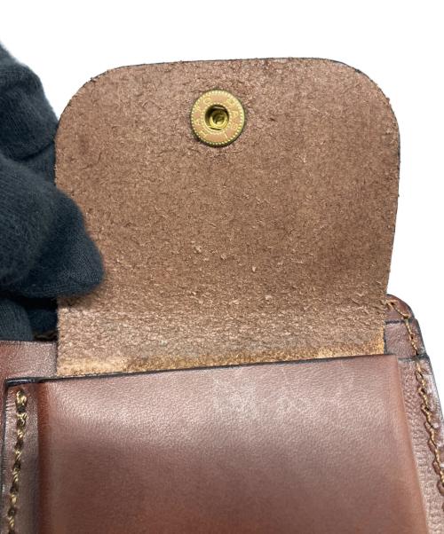 Herz（ヘルツ）Herz (ヘルツ) 2つ折り財布 ブラウンの古着・服飾アイテム