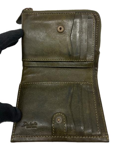 DAKOTA BLACK LABEL（ダコタブラックレーベル）Dakota BLACK LABEL (ダコタブラックレーベル) 2つ折り財布 オリーブの古着・服飾アイテム